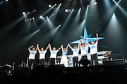 水瀬いのり「Inori Minase LIVE TOUR 2018 BLUE COMPASS」千葉・幕張イベントホール公演の様子。