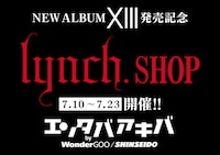 lynch.期間限定ショップの告知ビジュアル