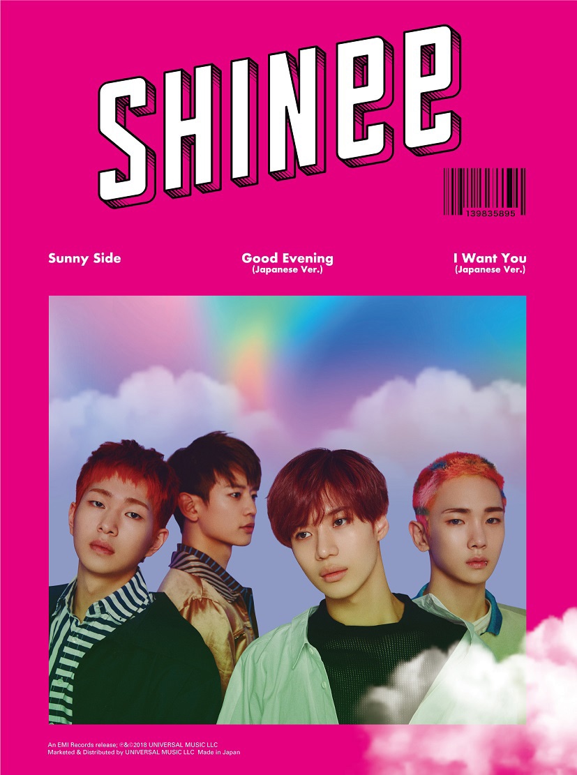 SHINee「Sunny Side」初回限定盤ジャケット