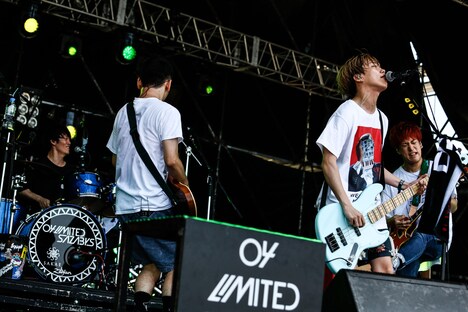 04 Limited Sazabys（Photo by Kohei Suzuki）