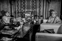 左から細野晴臣、s-ken。（Photo by Masanori Kamide）