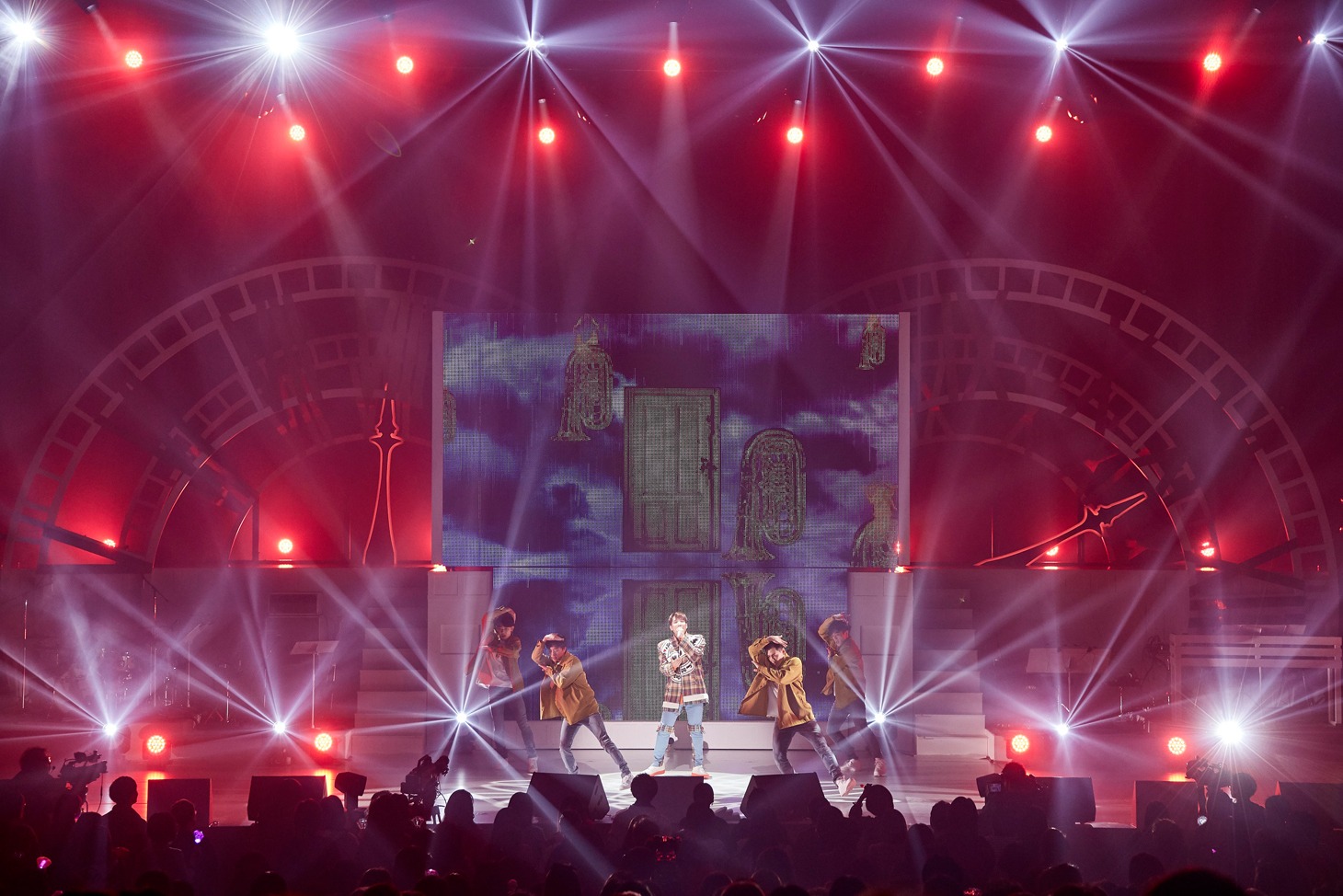 「Jun. K（From 2PM）Solo Tour 2018 “NO TIME”」の様子。
