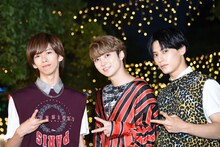 左からリョウガ、ユーキ、ユースケ。