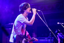 ムツムロアキラ（Vo, G / ハンブレッダーズ）（Photo by Hiroyuki Dozono）