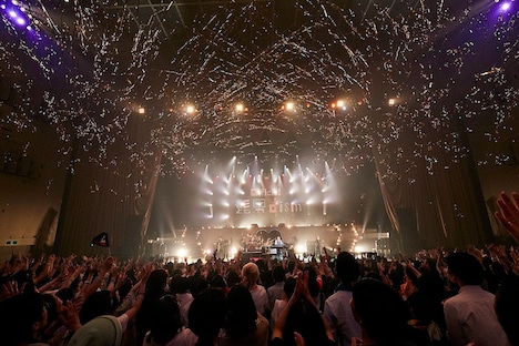 「Official髭男dism one-man tour 2018」東京・中野サンプラザホール公演の様子。(撮影:椋尾詩)