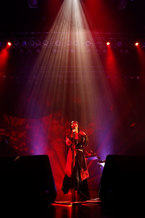 堀田芳香が撮影した鬼束ちひろのライブ写真