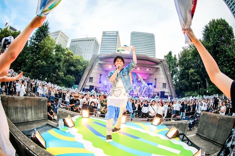 PENGUIN RESEARCH「PENGUIN RESEARCH LIVE 2018 PENGUIN GO YAON～ペンギンゴーヤオン～」の様子。（Photo by Viola Kam[V'z Twinkle]）