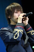 ファンに思いを伝える山崎悠稀。