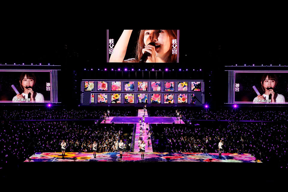 「乃木坂46 6th YEAR BIRTHDAY LIVE」の様子。