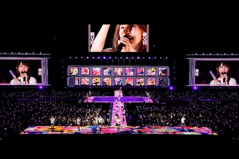 「乃木坂46 6th YEAR BIRTHDAY LIVE」の様子。