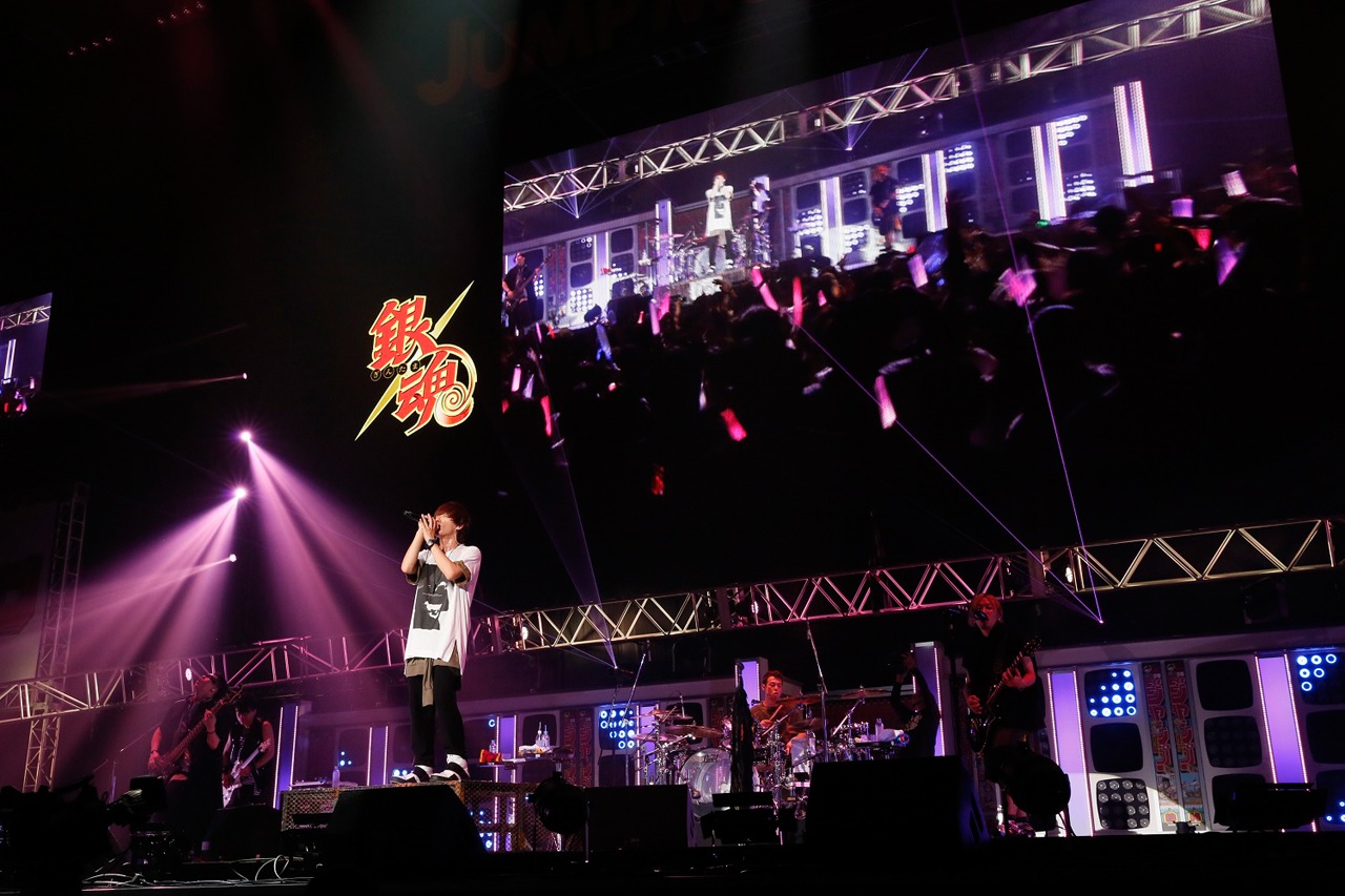 音楽イベント「JUMP MUSIC FESTA」出演時のSPYAIR。