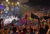 「でんぱ組.inc コスモツアー 2018 ～七月七日は七夕まつり編～」の様子。