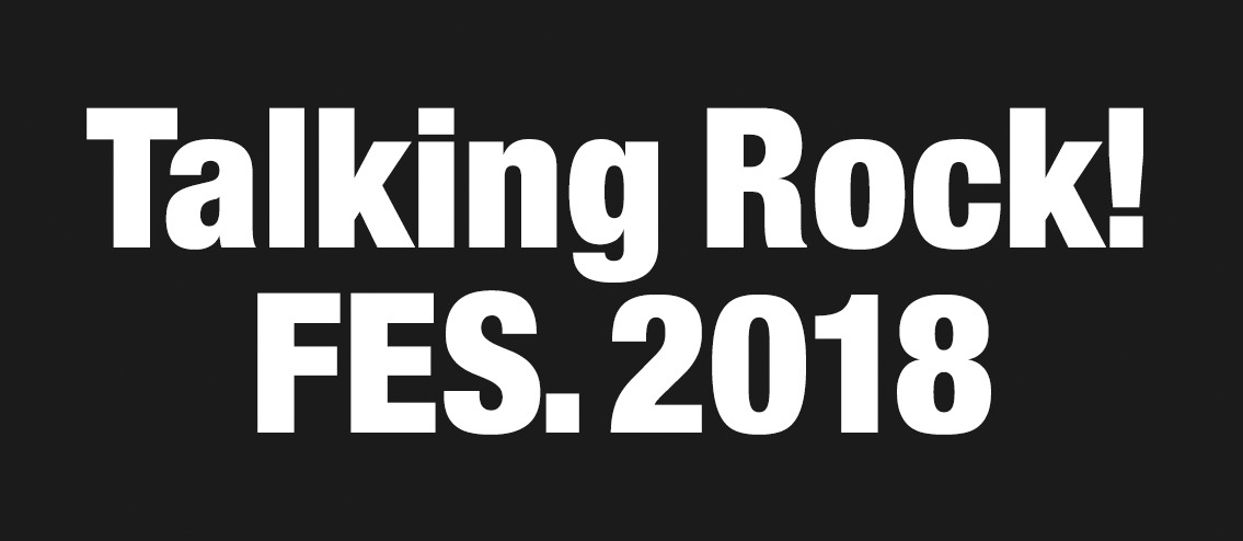 「Talking Rock! FES. 2018」ロゴ