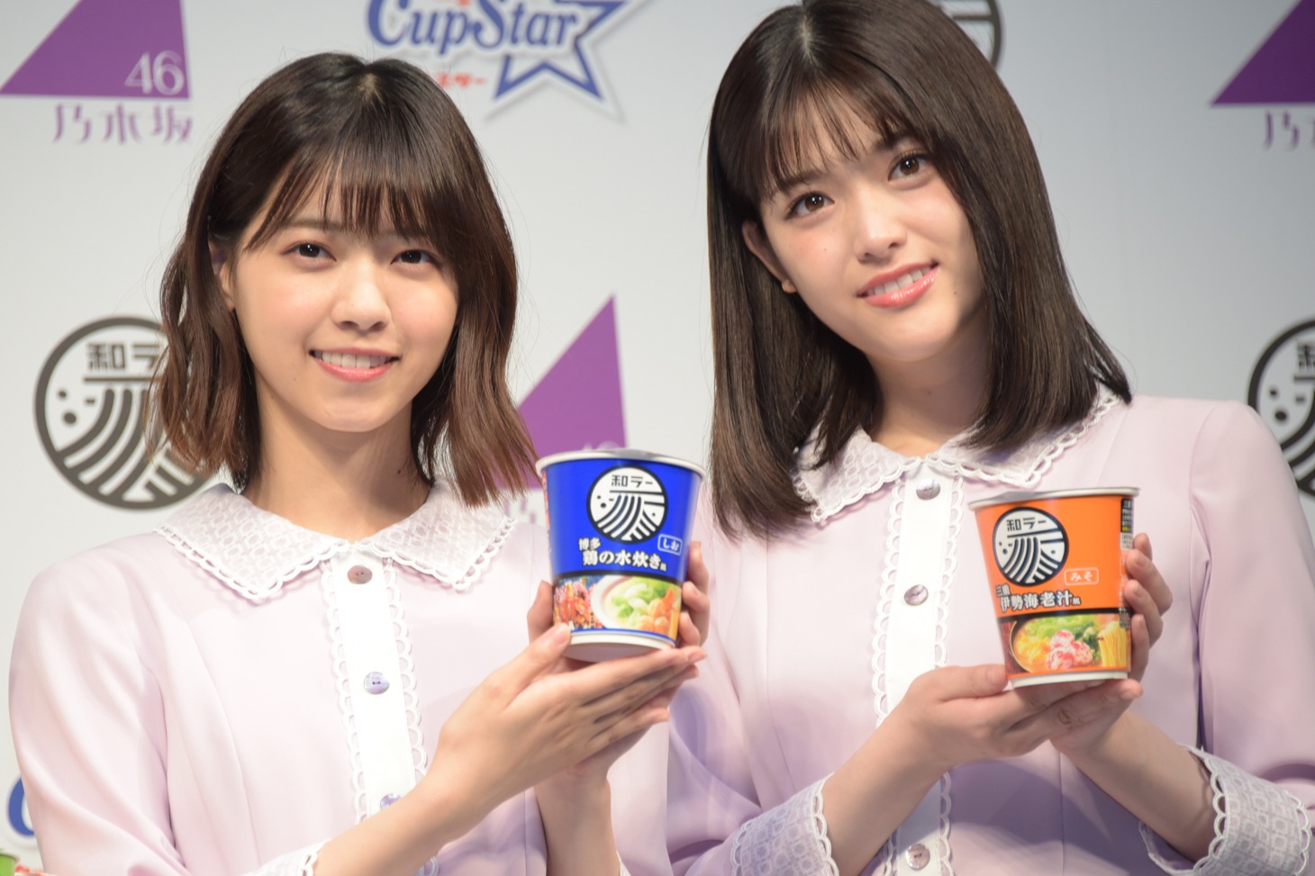 西野七瀬と松村沙友理。