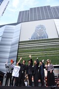 左から小柳友、早乙女太一、福士蒼汰、[ALEXANDROS]。