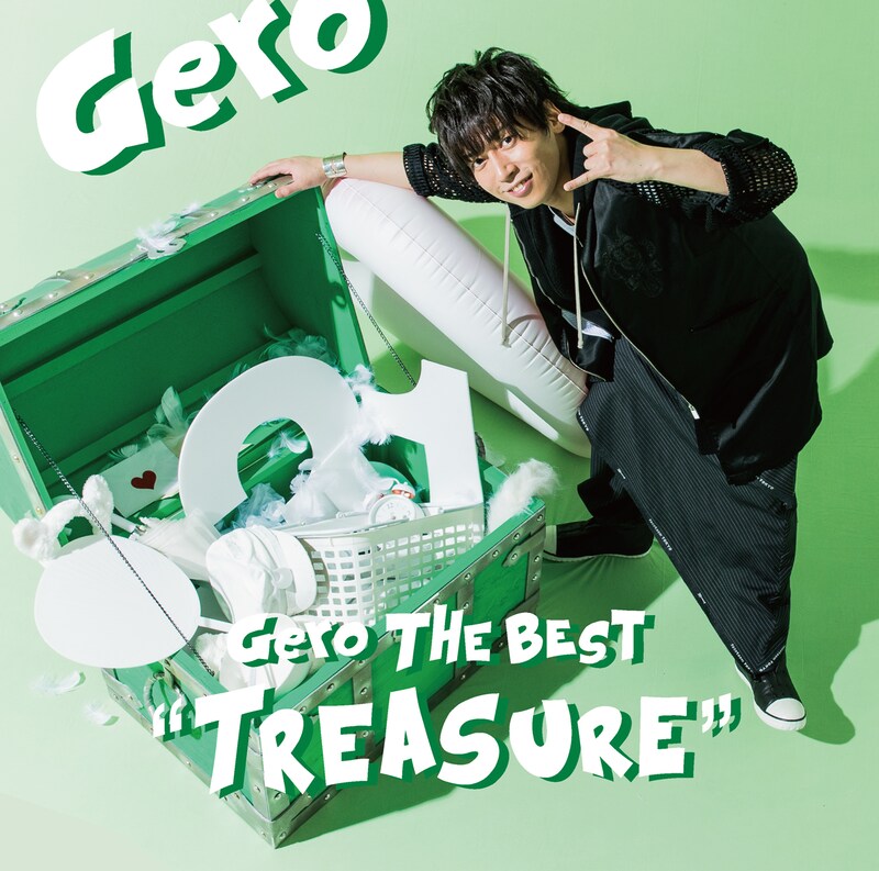 Gero「Gero The Best"Treasure"」通常盤ジャケット