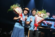 スキマスイッチ「SUKIMASWITCH TOUR 2018 "ALGOrhythm"」愛知・刈谷市総合文化センター公演の様子。（撮影：岩佐篤樹）