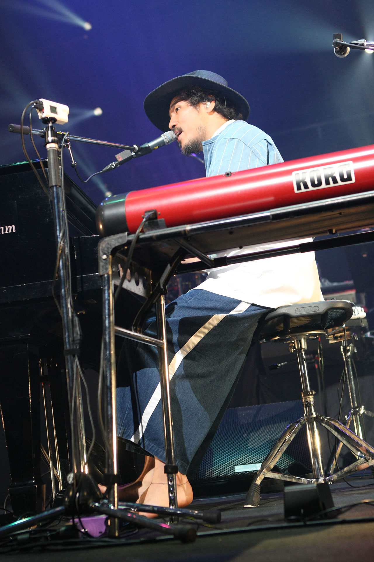 常田真太郎（Piano, Cho）（撮影：岩佐篤樹）