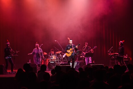 ORIGINAL LOVE「Wake Up Challenge Tour」東京・昭和女子大学人見記念講堂公演の様子。（撮影：工藤ちひろ）