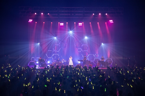 井口裕香 アニバーサリーライブの様子。