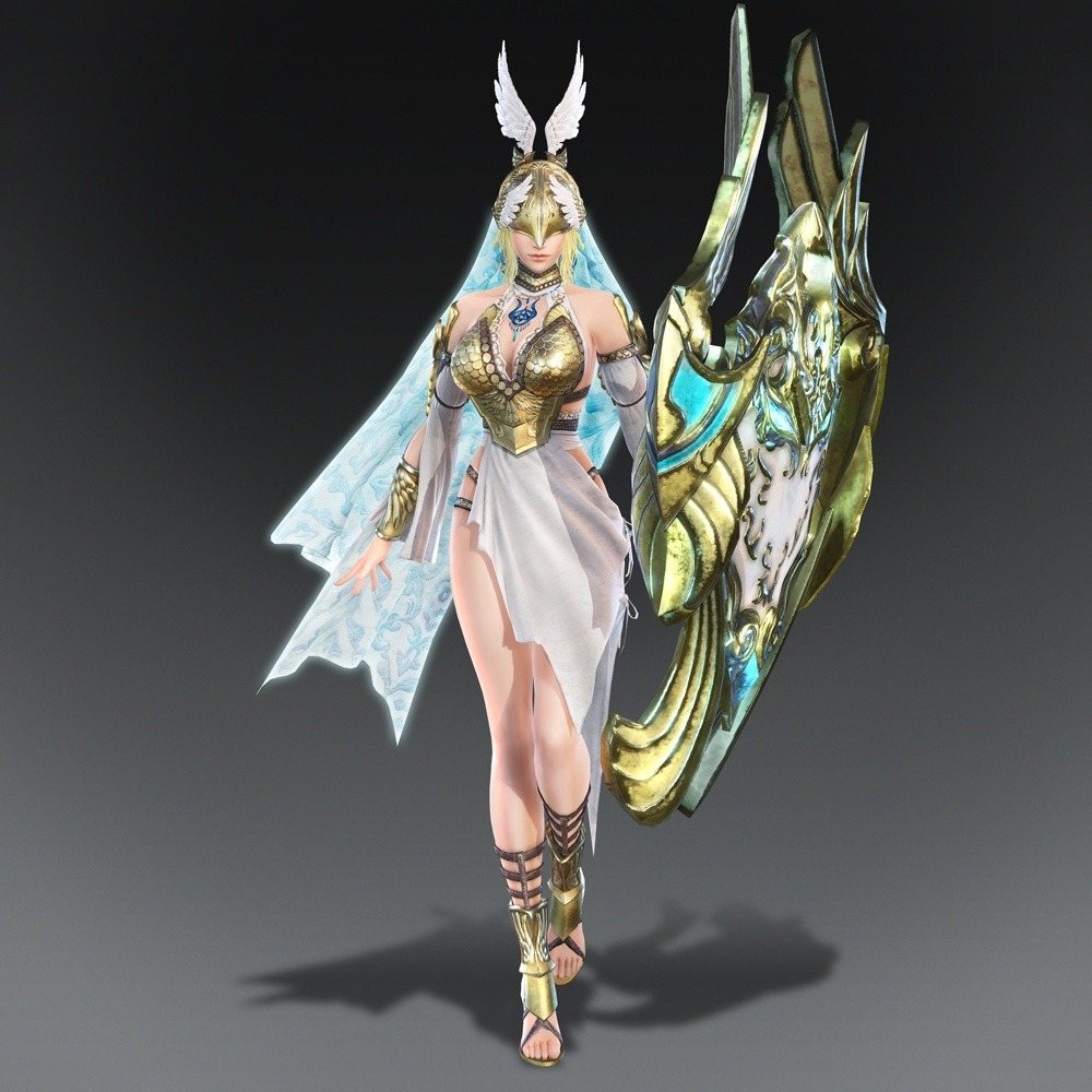 三森すずこが声を担当するキャラクター・アテナ。