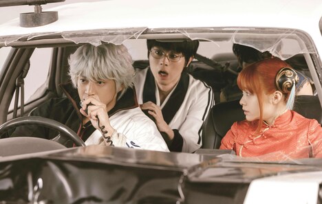 「銀魂2 掟は破るためにこそある」予告編より (c)空知英秋 / 集英社  (c)2018 映画「銀魂2」製作委員会