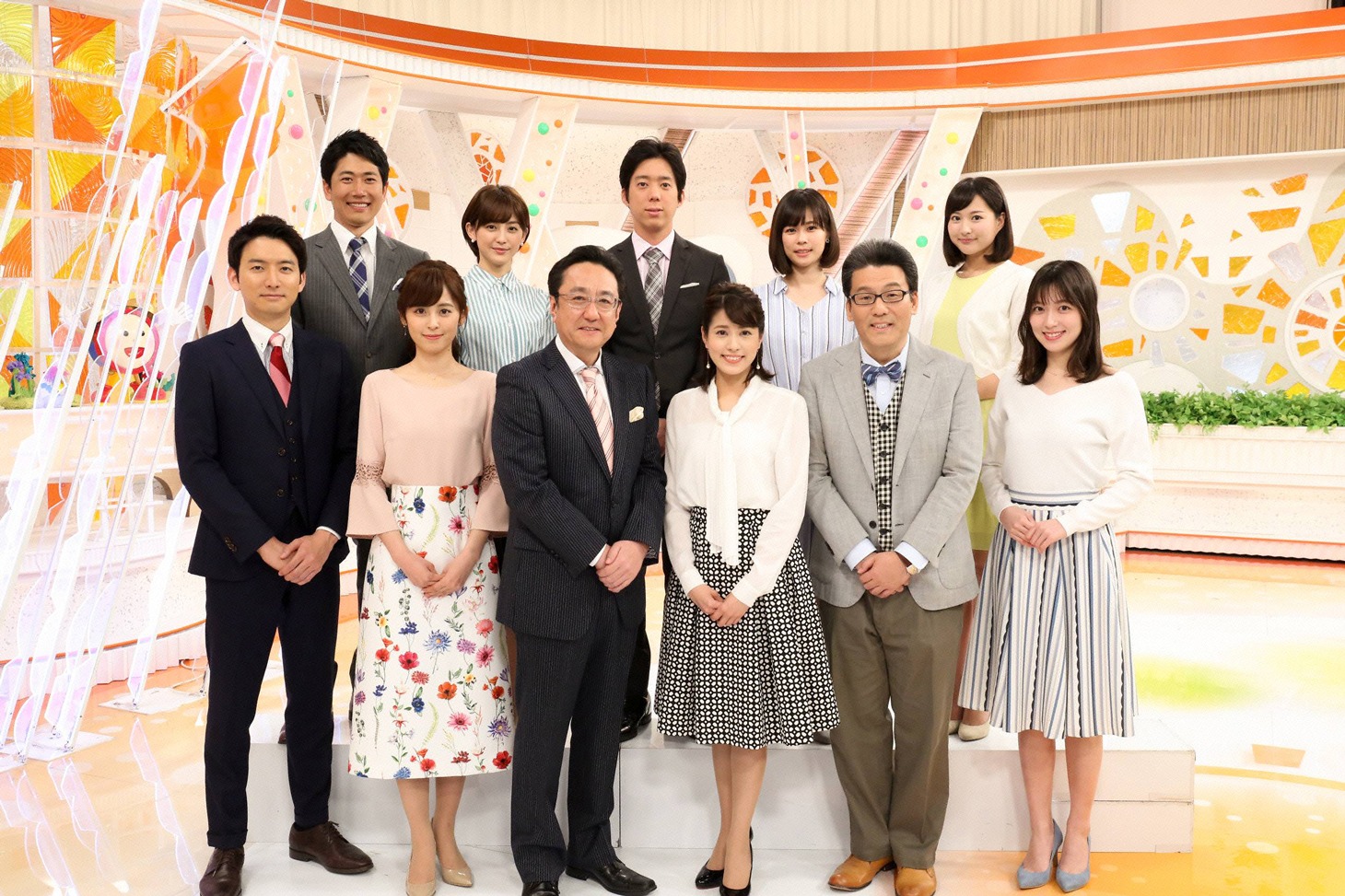 「めざましテレビ」出演者 (c)フジテレビ