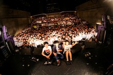 Saucy Dog「one-one tour 2018」WWW公演の様子。（撮影：白石達也）