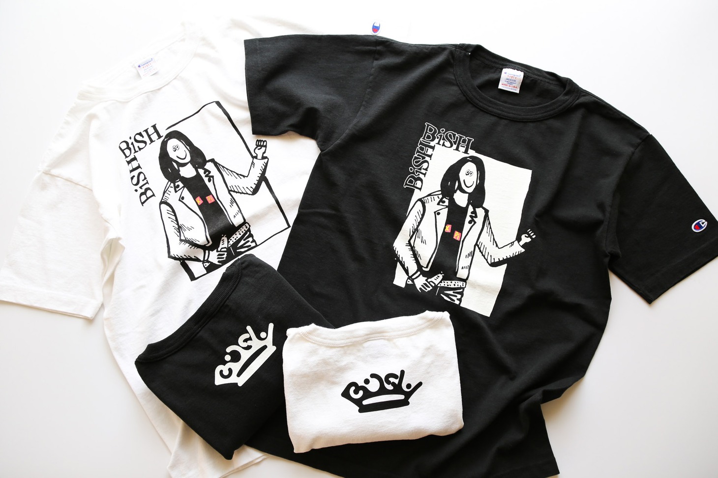BiSH×ChampionコラボTシャツ