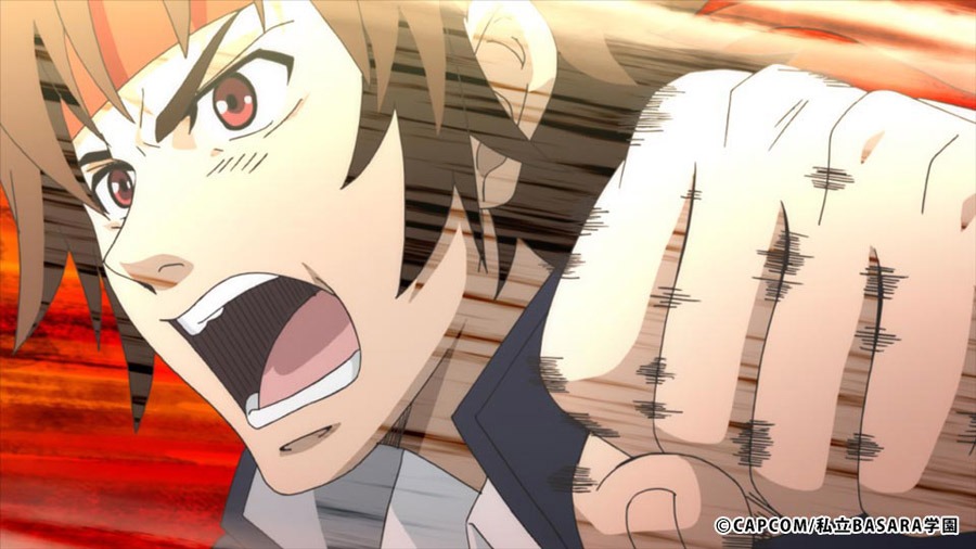 「学園BASARA」第1弾PVのワンシーン。