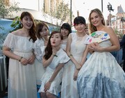 映画「マンマ・ミーア！ ヒア・ウィー・ゴー」ワールドプレミアの様子。