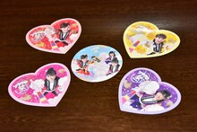 ももいろクローバーZデザインの「SKYTREE CAFE」オリジナルコースター。