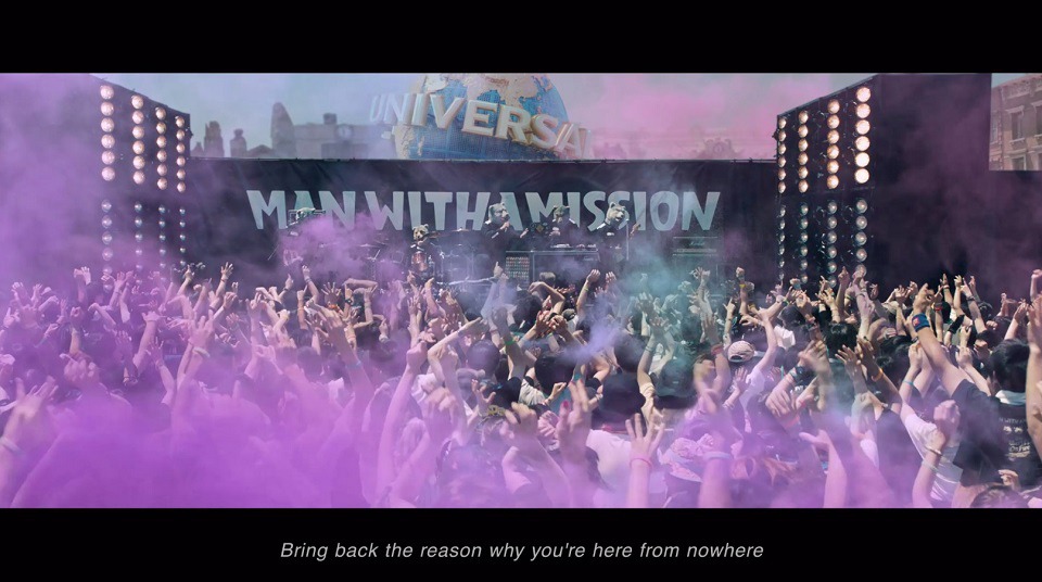 MAN WITH A MISSION「2045」ミュージックビデオより。