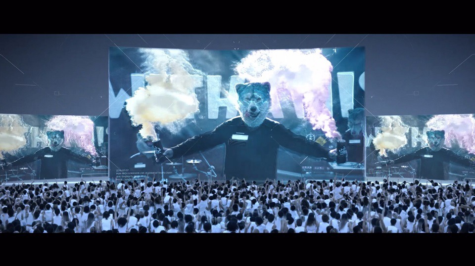 MAN WITH A MISSION「2045」ミュージックビデオより。
