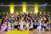 OH MY GIRL BANHANA「バナナが食べれないサル」ミュージックビデオ撮影時の様子。