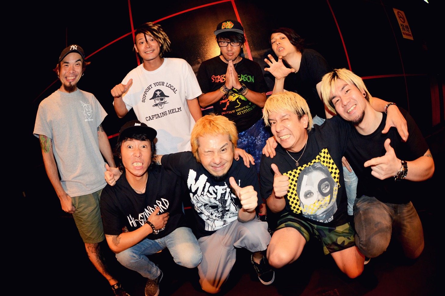 Ken YokoyamaとNAMBA69。（撮影：半田安政［showcase］）