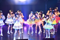 「虹のコンキスタドール5周年イヤー突入記念イベント～まるごとのアイをキミに～」エンディングの様子。