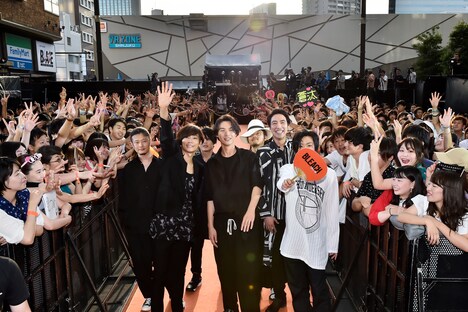 「公開直前！ BLEACHフェス」の様子。