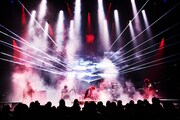 the GazettE「the GazettE  Live Tour18 THE NINTH / PHASE #01-PHENOMENON-」埼玉・三郷市文化会館公演の様子。(Photo by Keiko Tanabe)