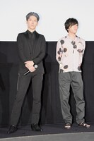 左からMIYAVI、早乙女太一。