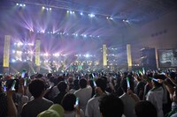 Negicco結成15周年記念ライブ「love my 15years at 朱鷺メッセ」の様子。