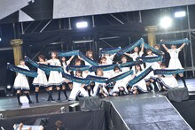 欅坂46「欅共和国2018」の様子。