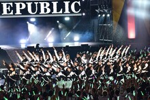 欅坂46「欅共和国2018」の様子。