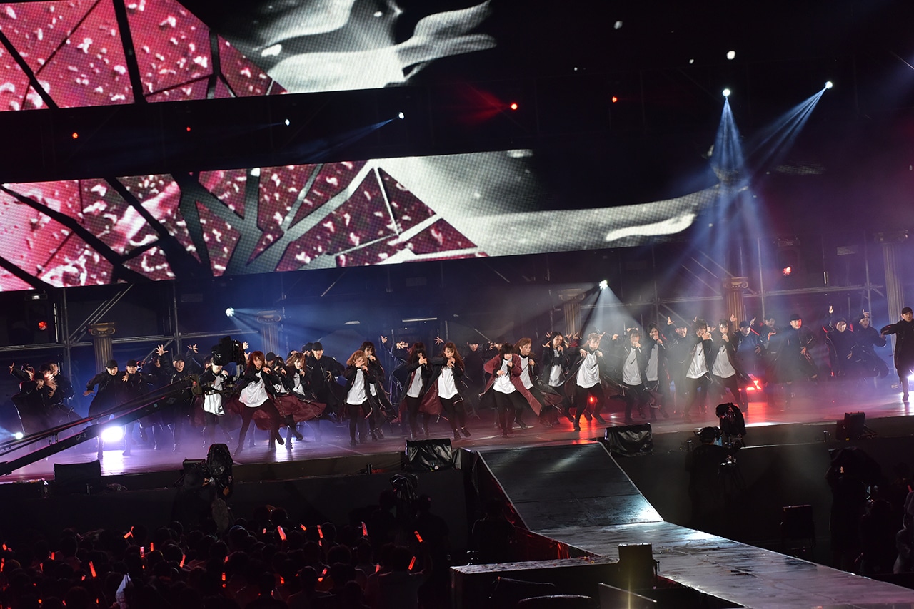 欅坂46「欅共和国2018」の様子。