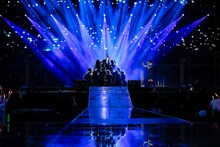 欅坂46「欅共和国2018」の様子。（撮影：上山陽介）