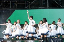 欅坂46「欅共和国2018」の様子。（撮影：上山陽介）
