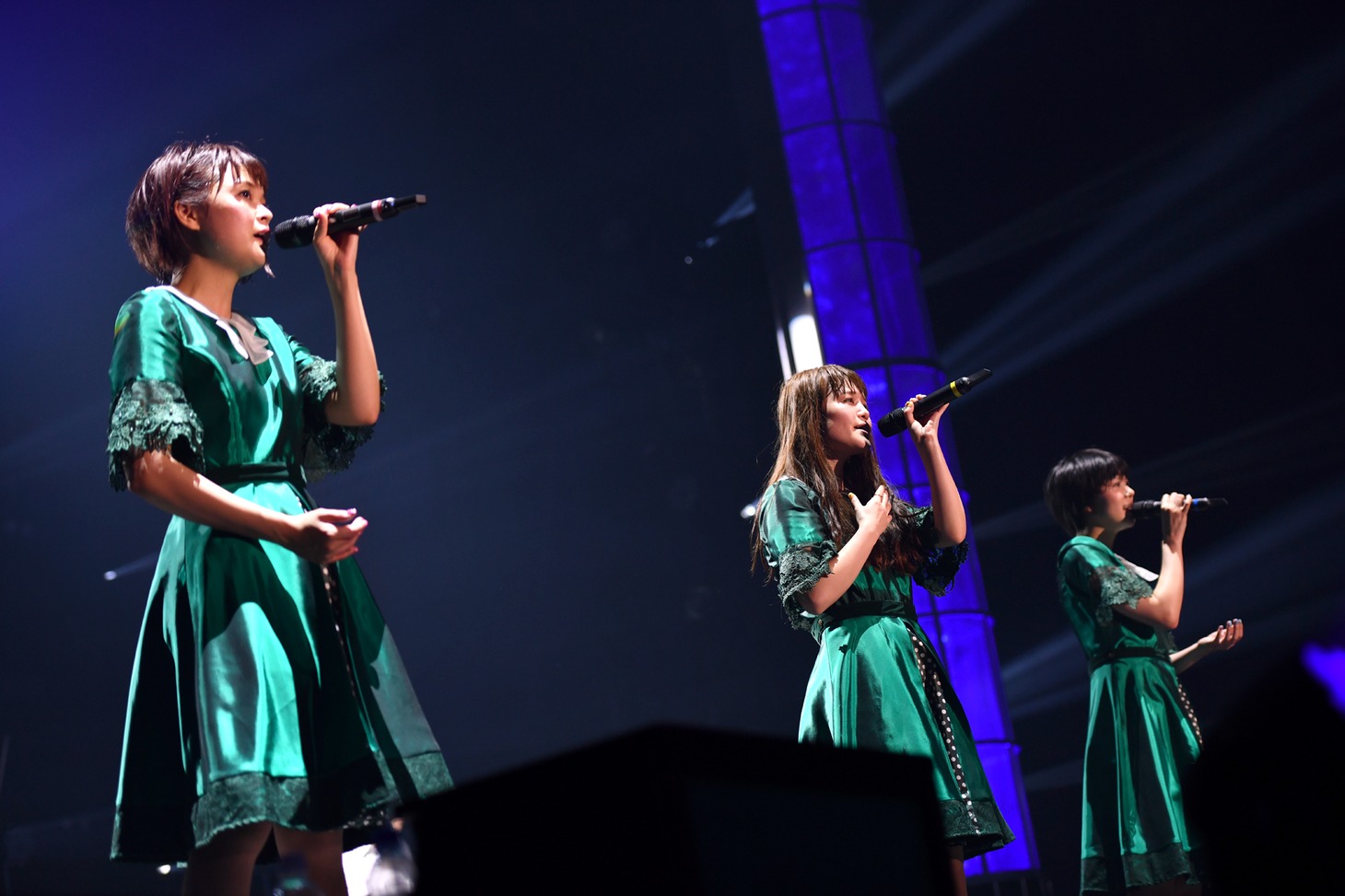 Negicco「love my 15years at 朱鷺メッセ」の様子。