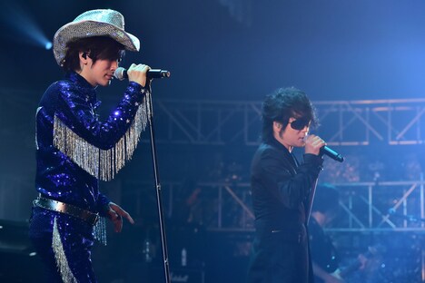 左からDAIGO、森友嵐士（T-BOLAN）。（Photo by MASA）