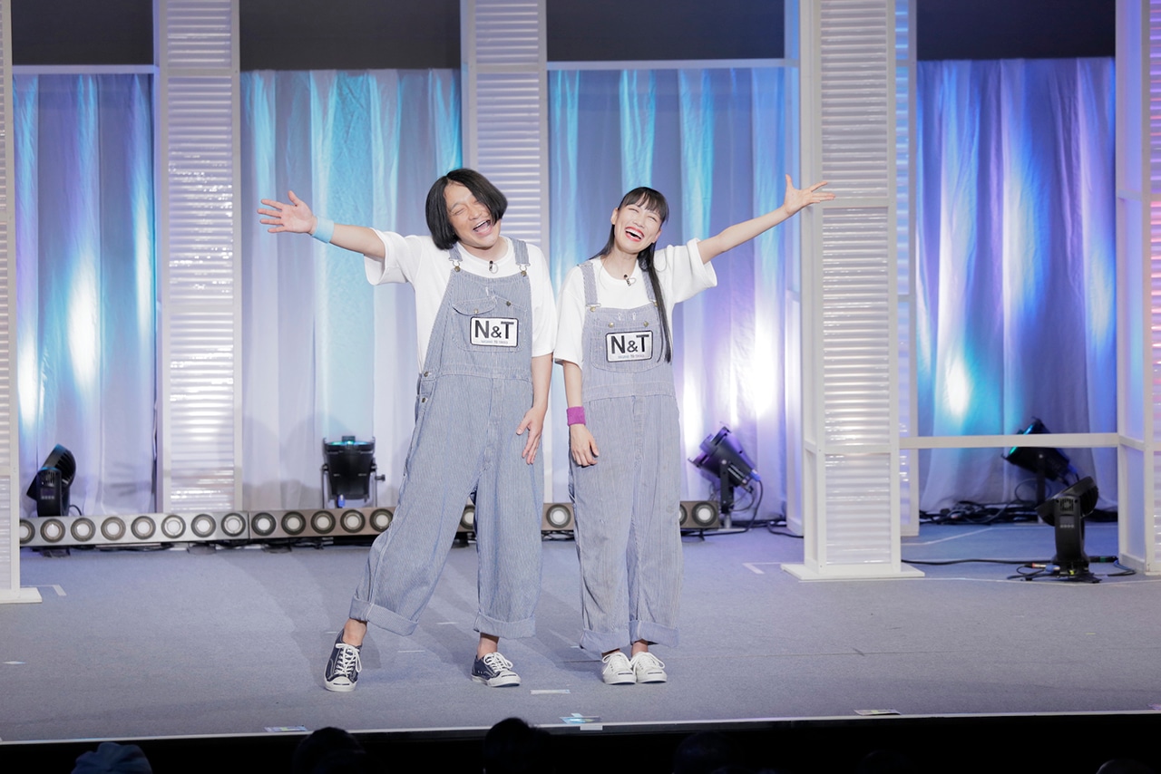 「エキセントリックコミックショー 永野と高城。2 TWO MAN LIVE」の様子。（撮影：塚田亮平）