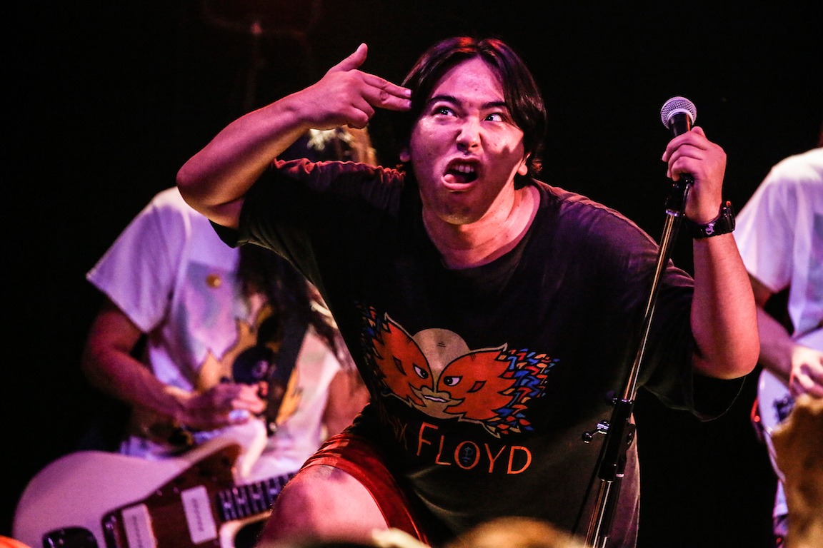 先輩（Vo, Key）（Photo by yuka jonishi）